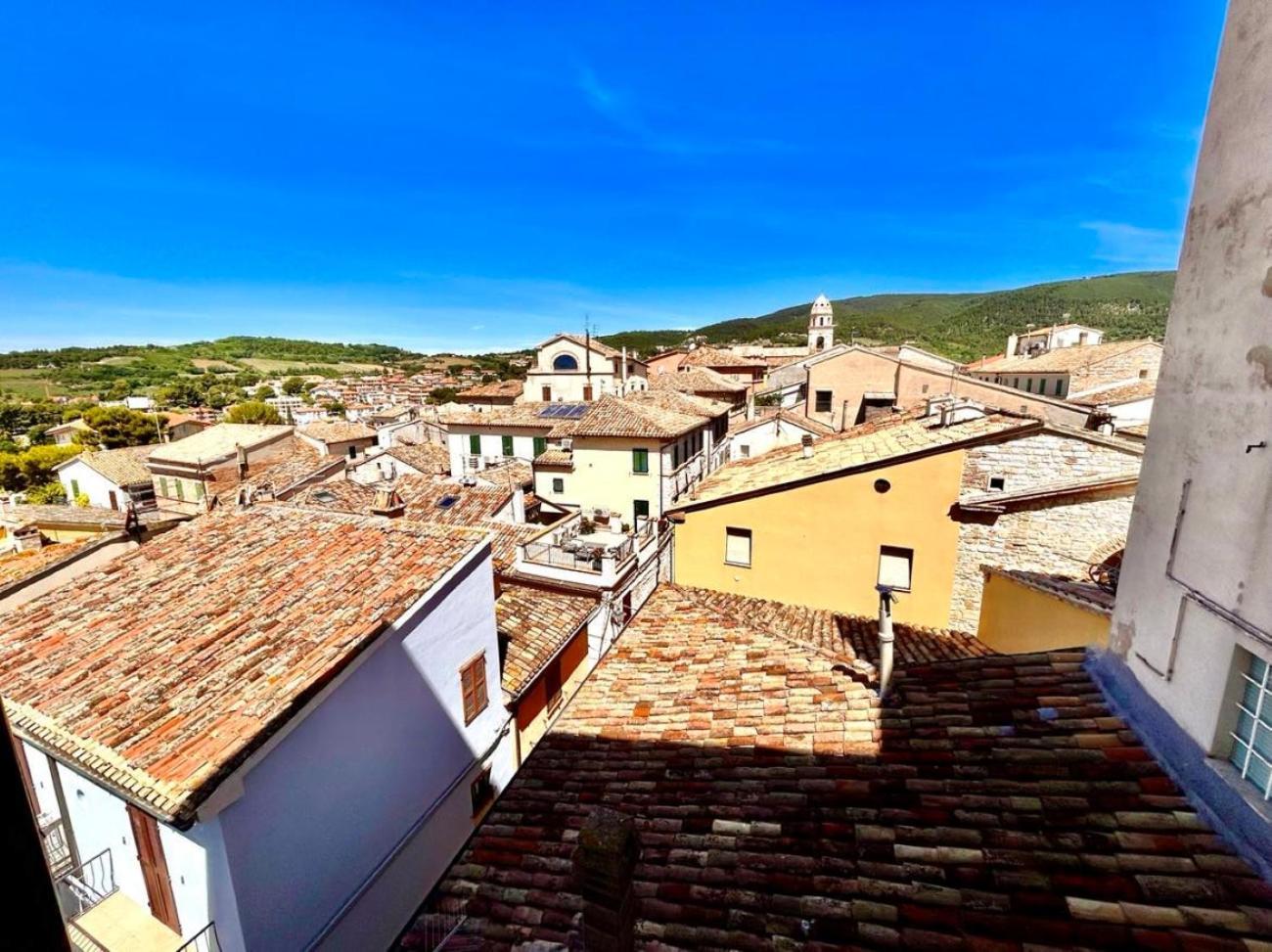 Paulis - Semiattico In Pieno Centro A Sirolo, Con Meravigliosa Vista Mare Daire Dış mekan fotoğraf